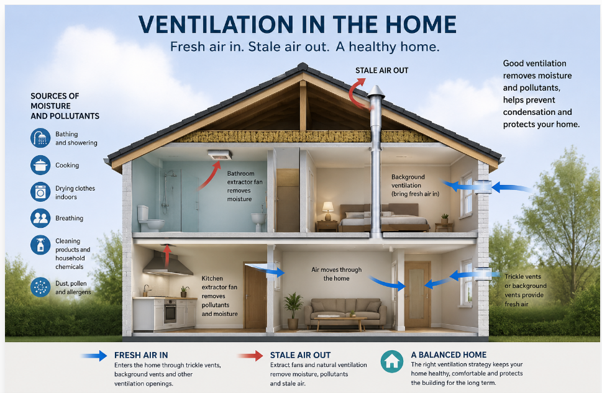 Ventilation When Retrofitting Your Home